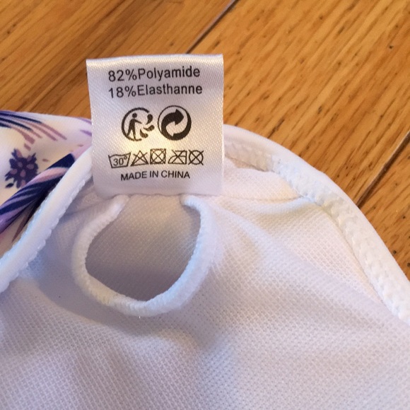 Shekini Swimwear two piece swimsuit. Size small. Super cute, new without tags. - Picture 7 of 12